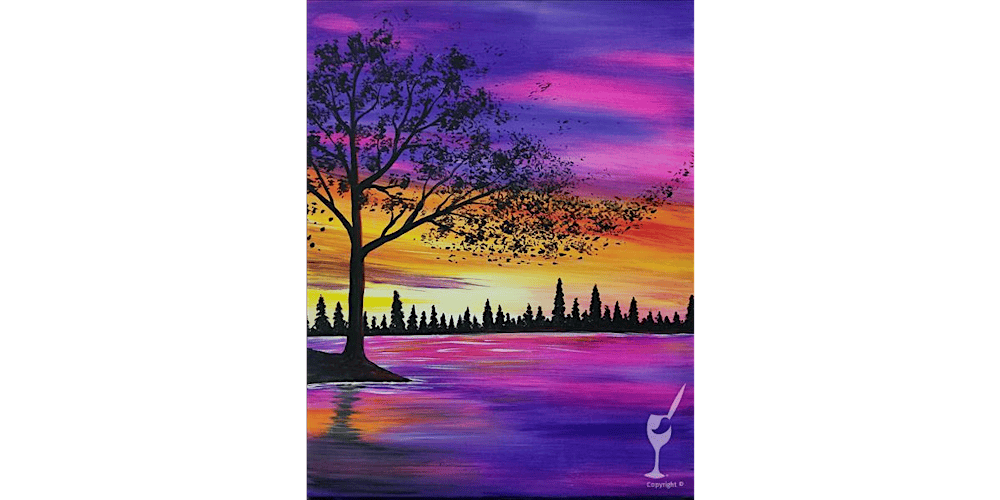 Evening Colors - Paint and Sip in San Antonio | Classpop!™