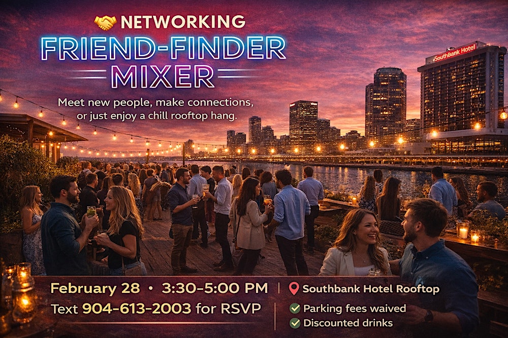rooftop networking mixer