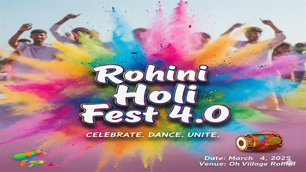 Rohini Holi Fest