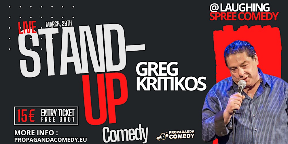 Greg Kritikos live in Berlin