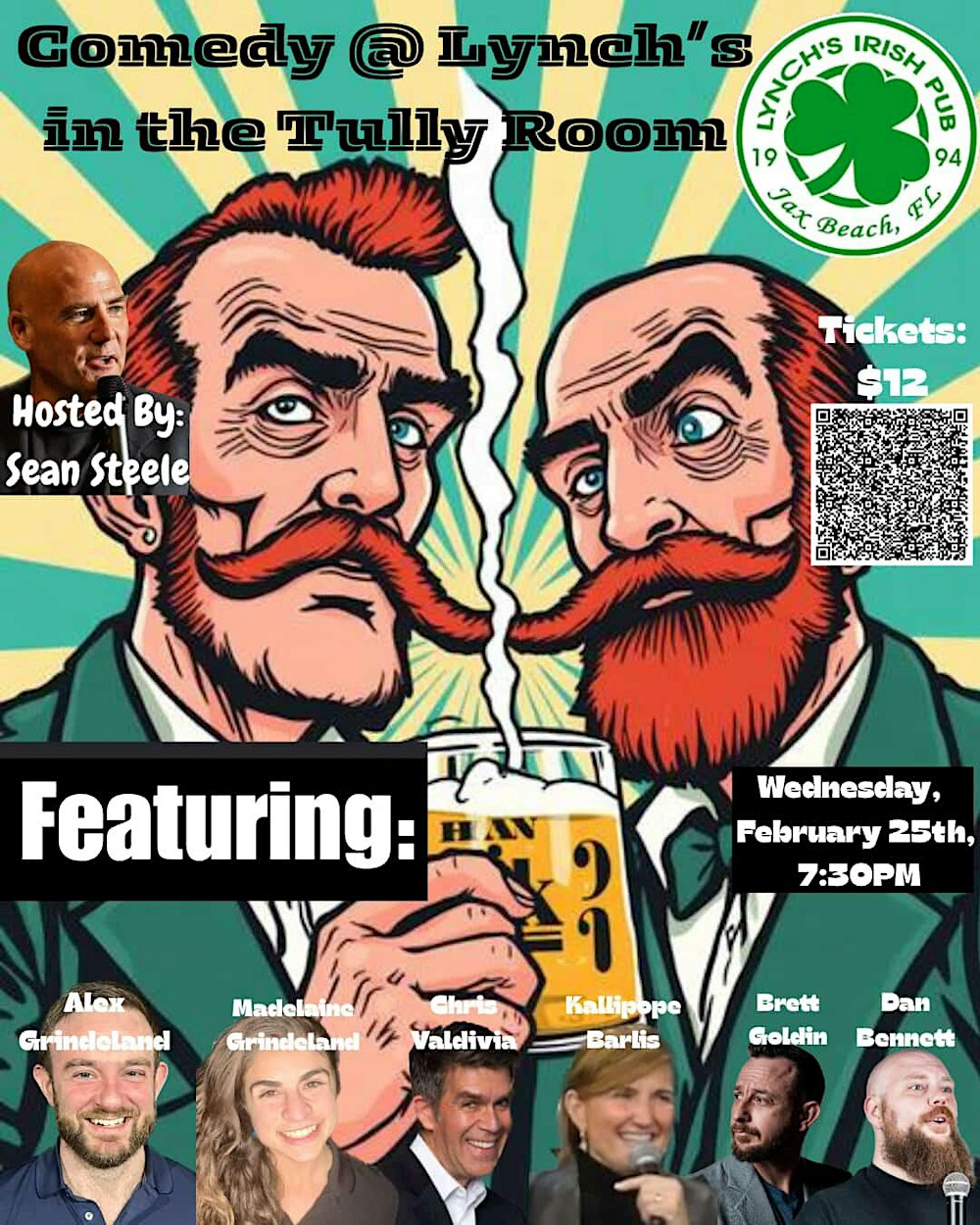 Lynch’s Comedy Night in the Tully Room