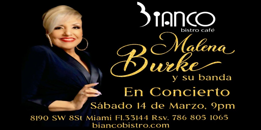 Malena Burke y su Banda en Concierto