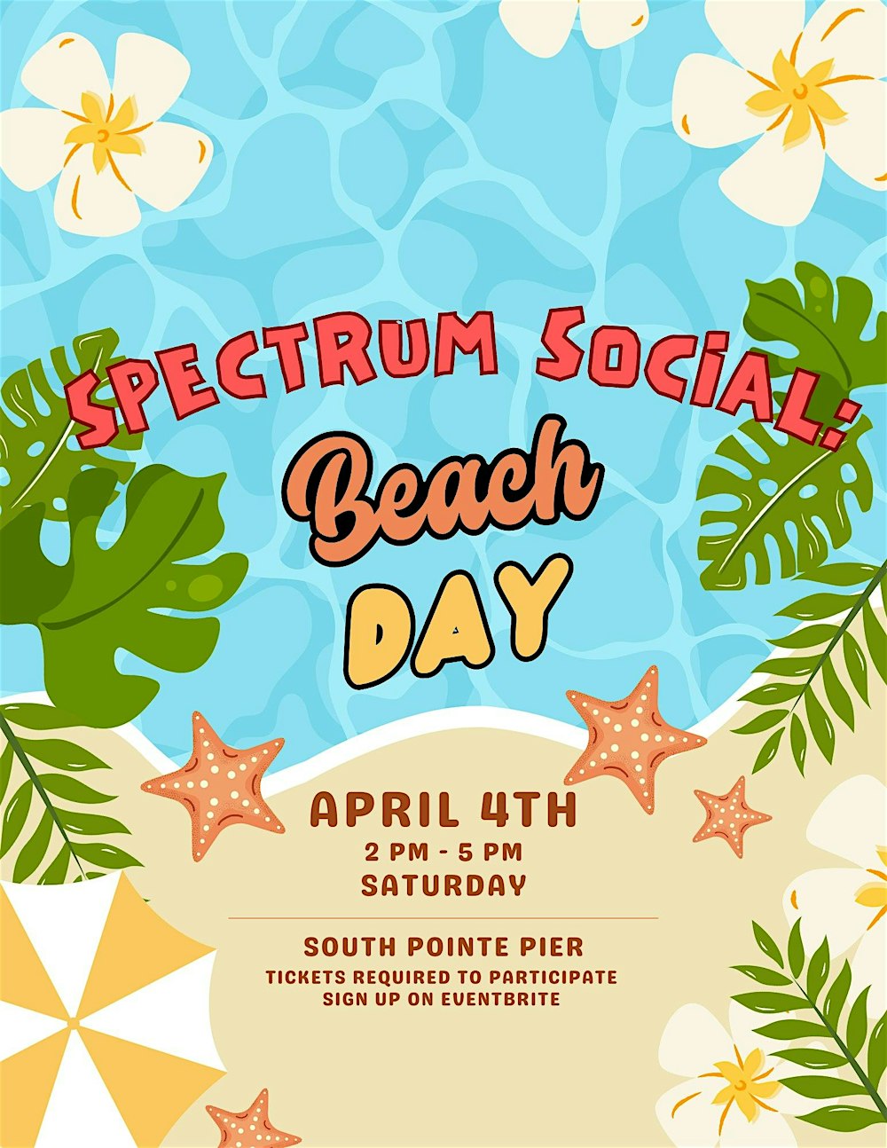Spectrum Social: Beach Day