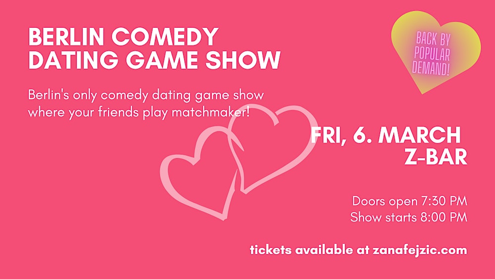 Berlin Comedy Dating Game Show (Mitte)