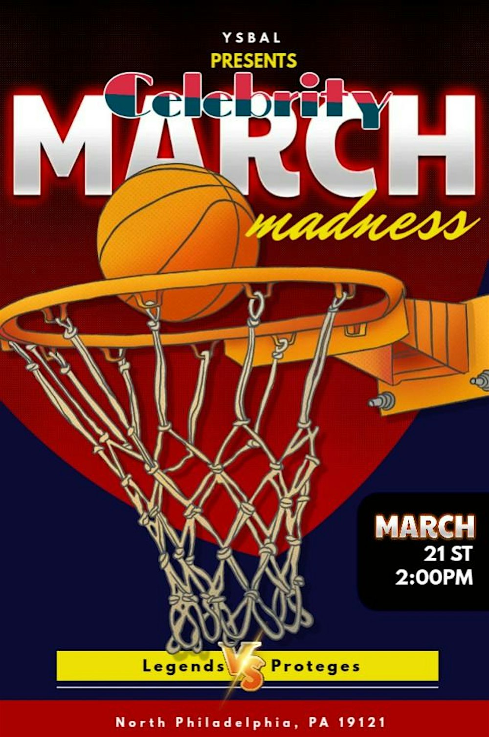 Y.S.B.A.L Celebrity basketball game