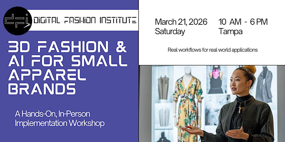 3D Fashion & AI for Small Apparel Brands