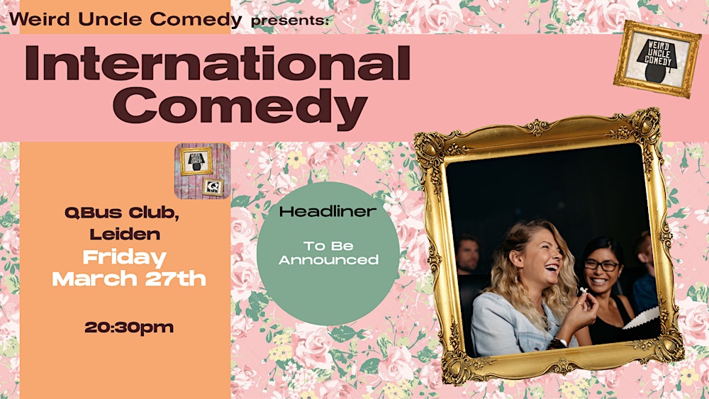International Stand Up Comedy @QBus Club Leiden (English)