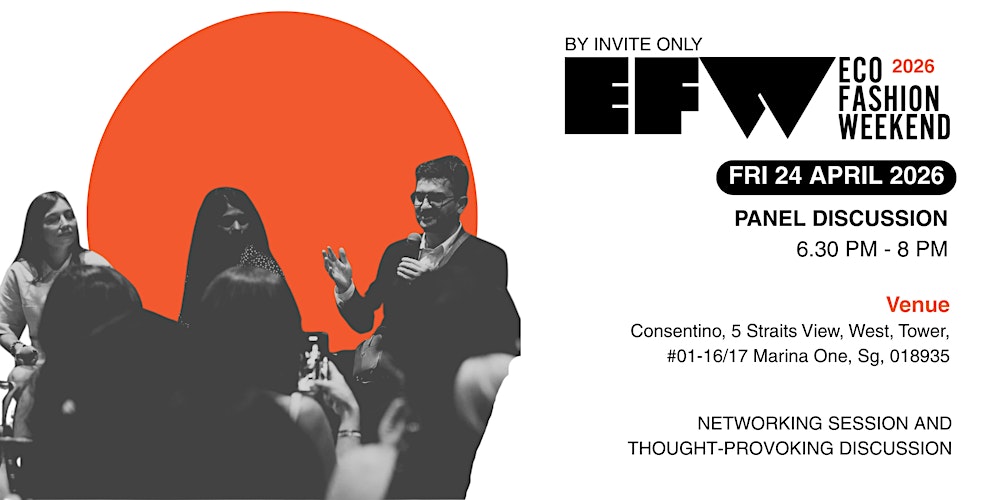 Attend a Thought-provoking Panel Discussion: Eco Fashion Weekend 2026