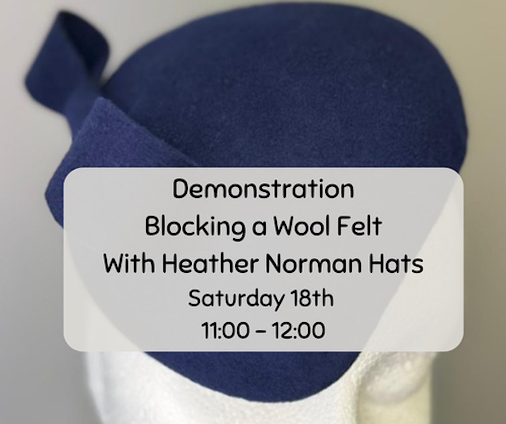 Demonstration: Making Wool Felt Hats