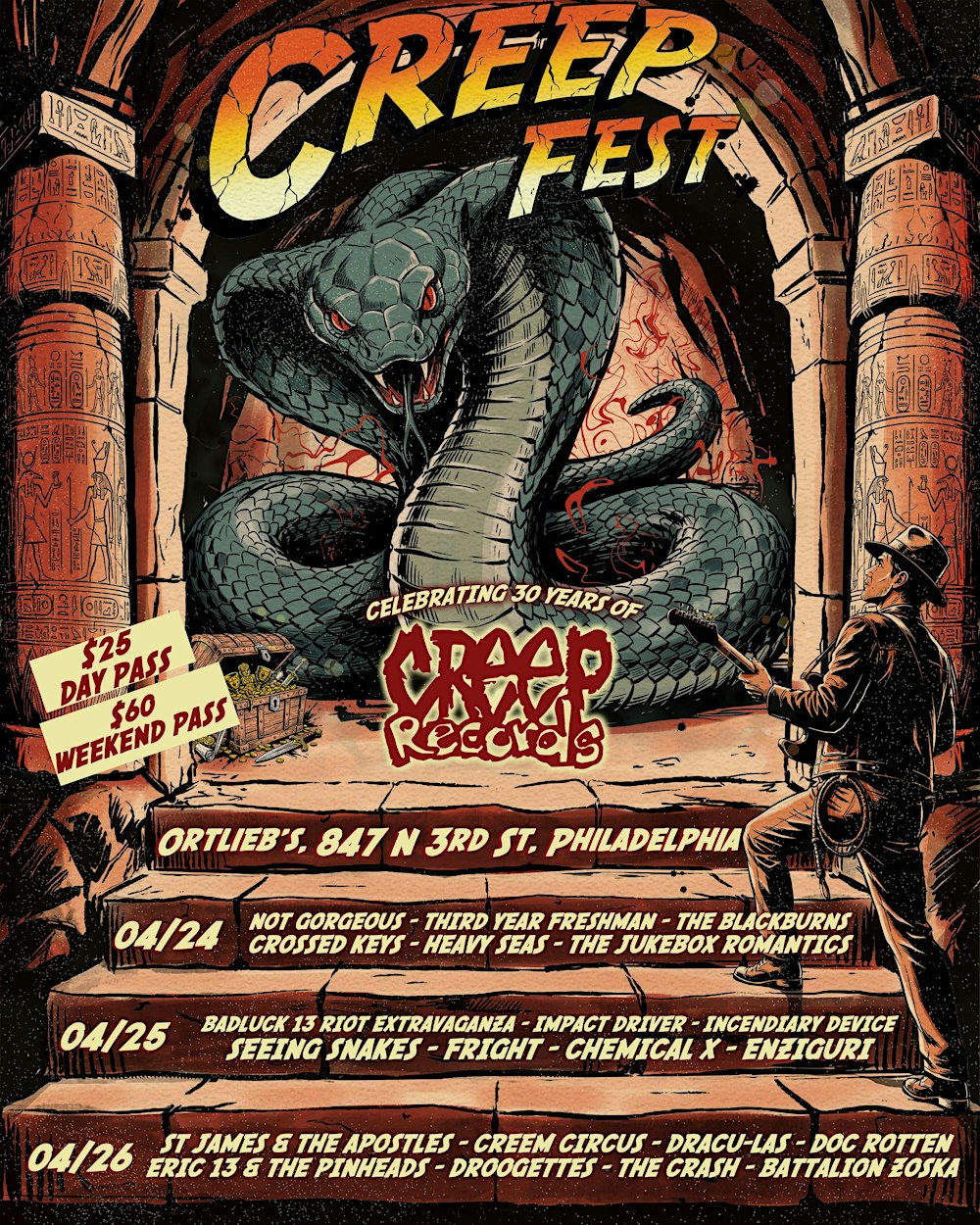 CREEP FEST THREE DAY PASS FRI/SAT/SUN