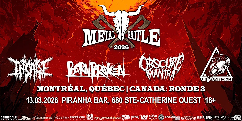 Wacken Metal Battle: Insade, BornBroken, Obscure Mantra, Red Raven Chaos