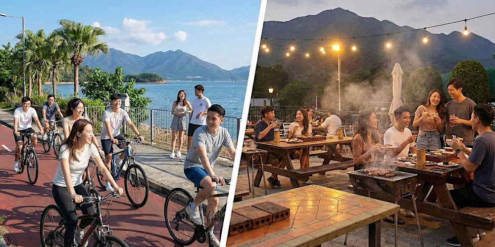 LETS Cycling & BBQ Social Buffet at Tai Mei Tuk