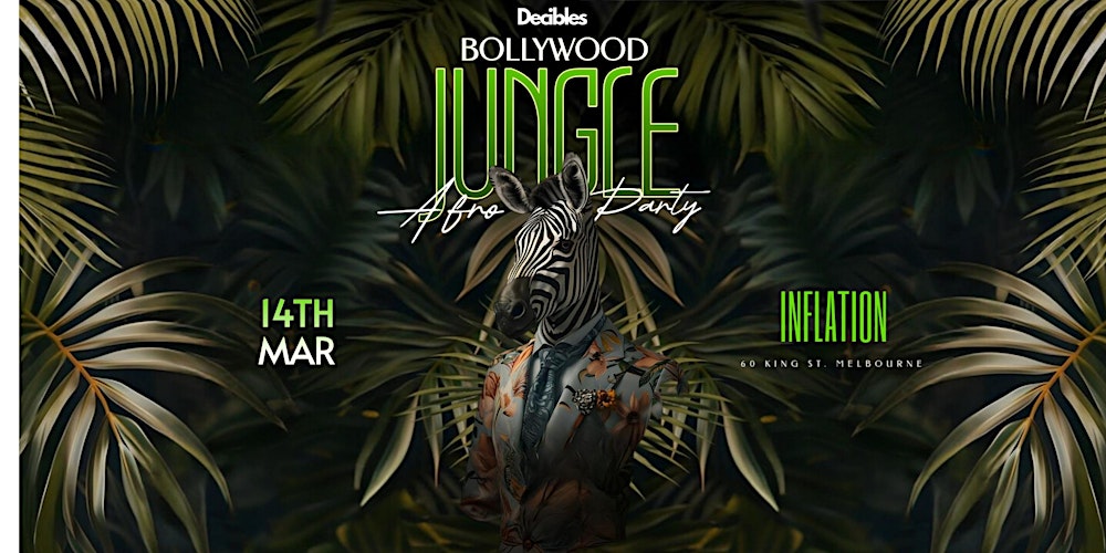 'BOLLYWOOD JUNGLE' Afro Party  at Decibles, Melbourne