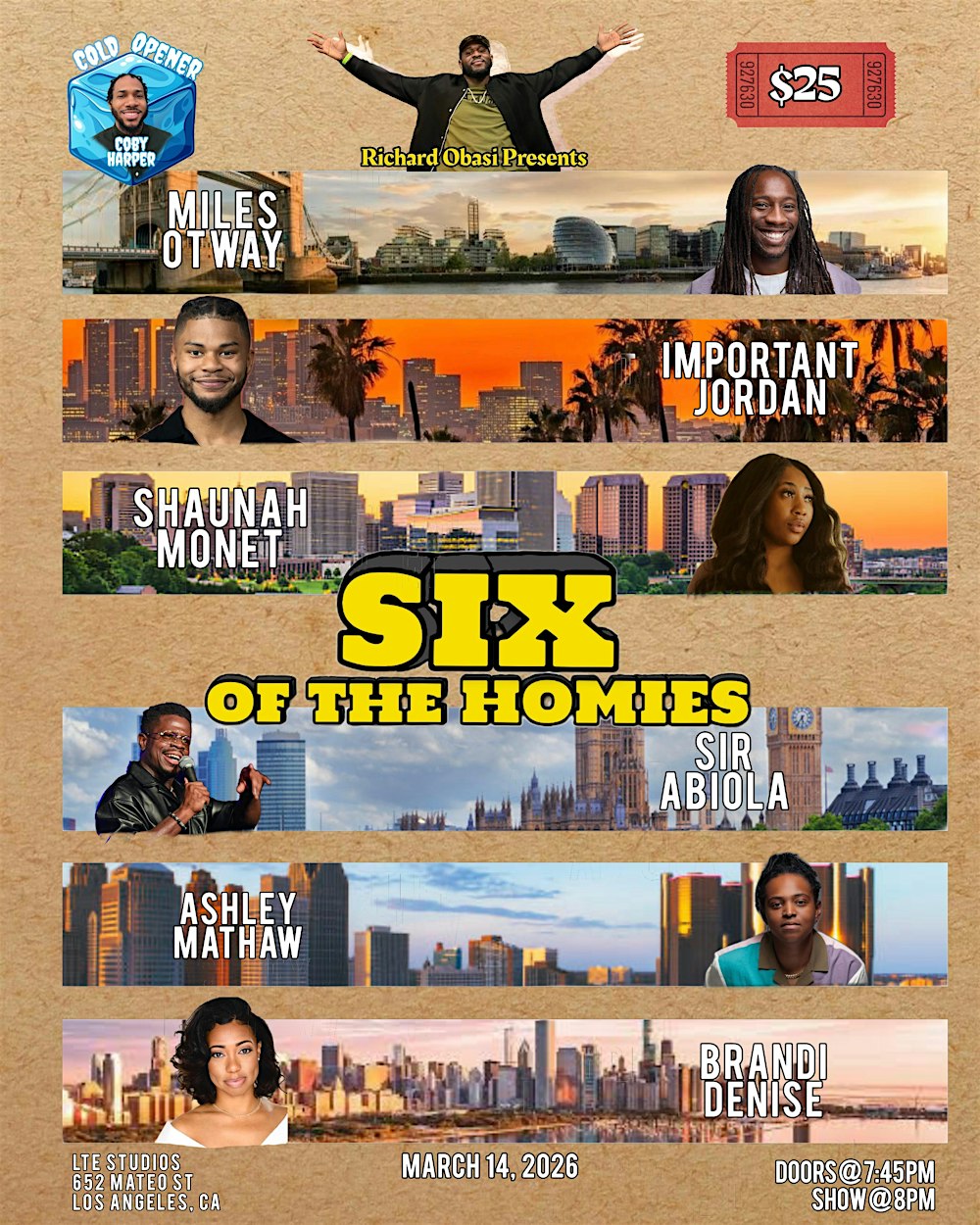 Richard Obasi Presents: Six of The Homies