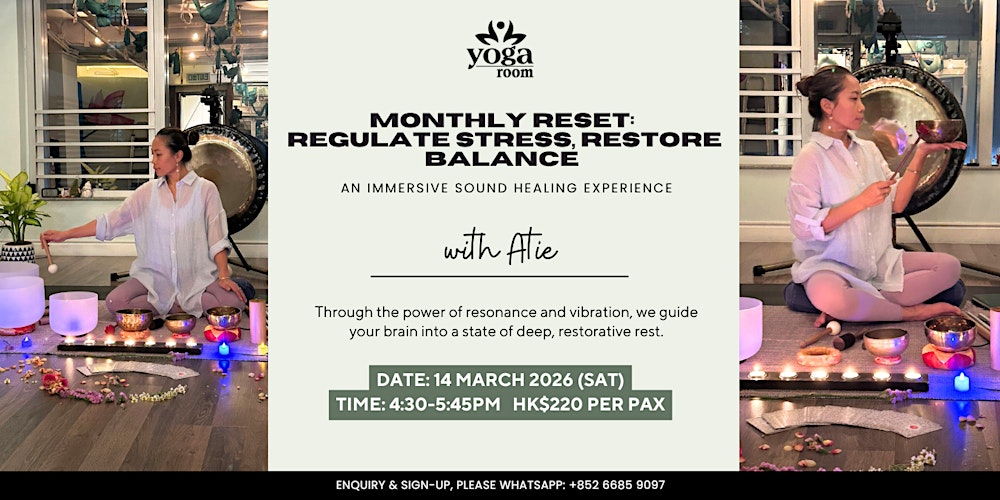 Monthly Reset: Regulate Stress, Restore Balance with Atie