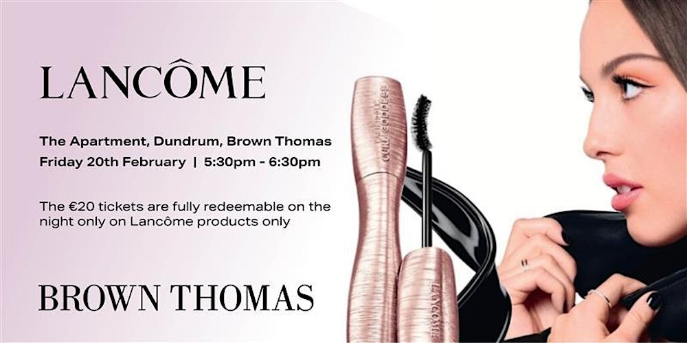 Masterclass with Lancôme National Makeup-Artist Juan Valdivia Ballester