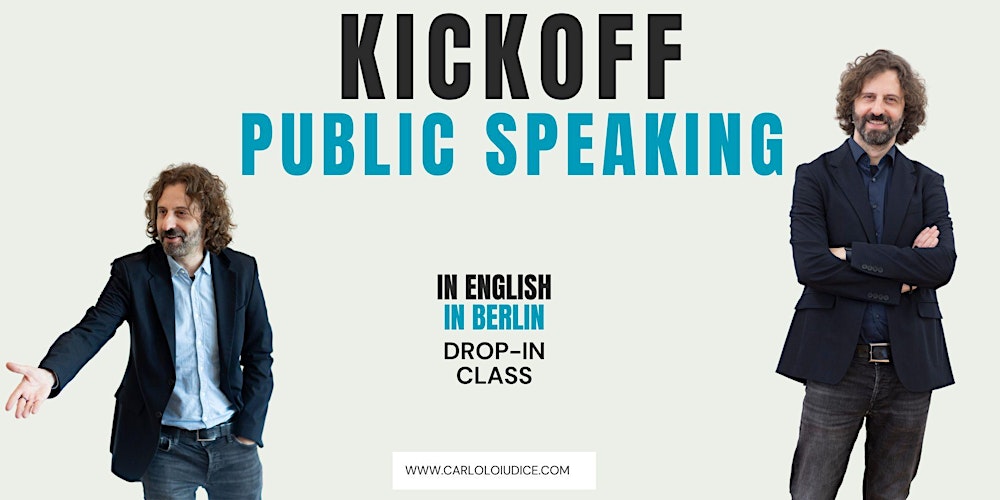 Kickoff Public Speaking
