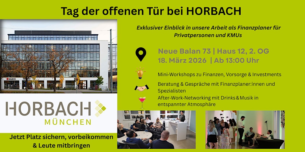 Tag der offenen Tür bei HORBACH