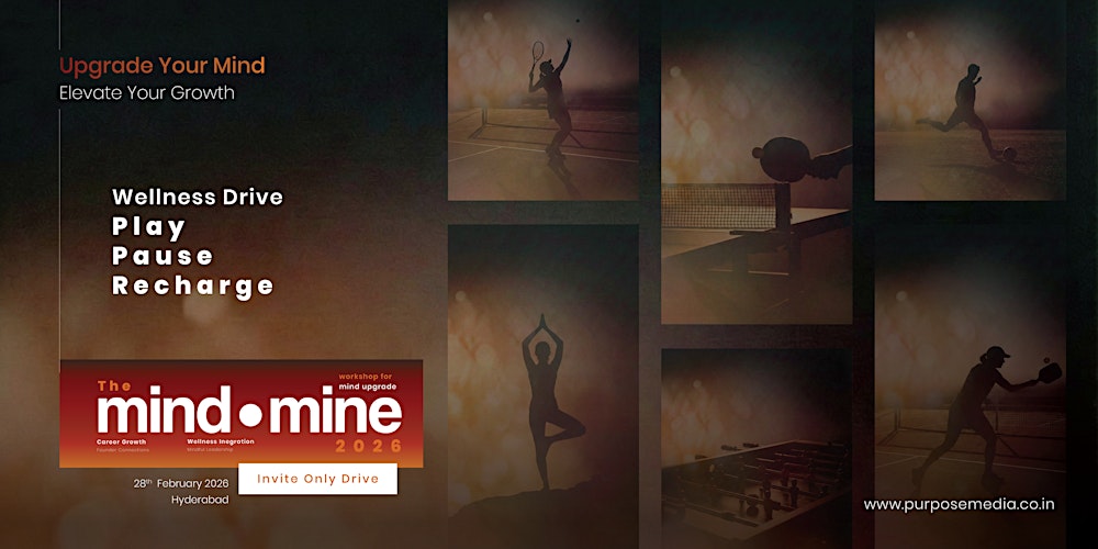 Mind O Mine Wellness Drive: Play, Pause, and Recharge