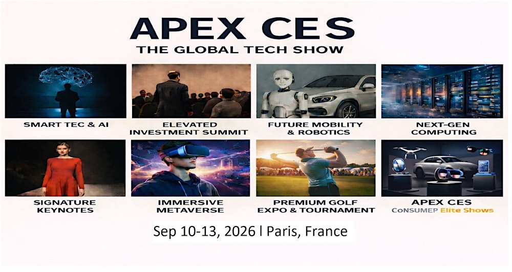 Apex CES l Consumer Elite Shows in Paris, France