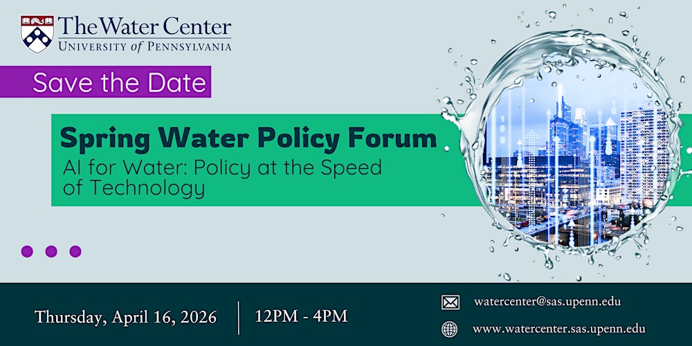 Spring Water Policy Forum