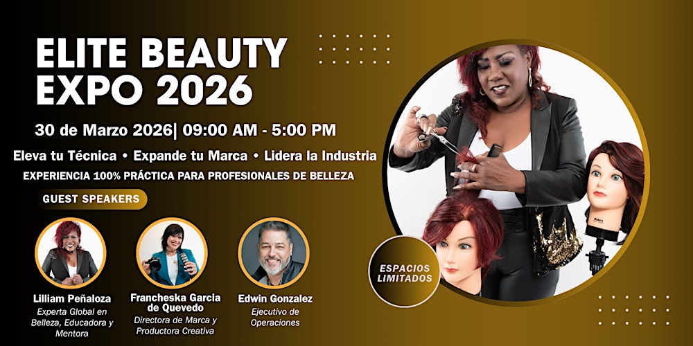 ELITE BEAUTY EXPO 2026 – Experiencia Profesional Premium