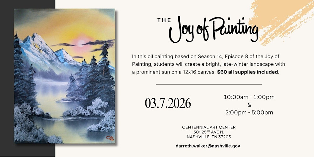 Copy of Bob Ross: On a Clear Day