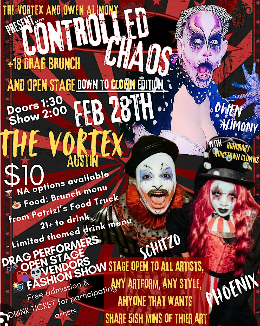 Controlled Chaos- Down to Clown Edition