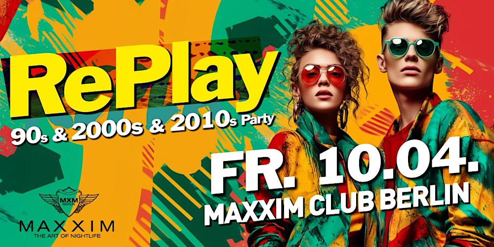 RePlay – Back to the 90s, 2000s & 2010s Party