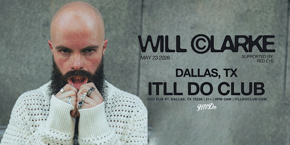 Will Clarke at It'll Do Club