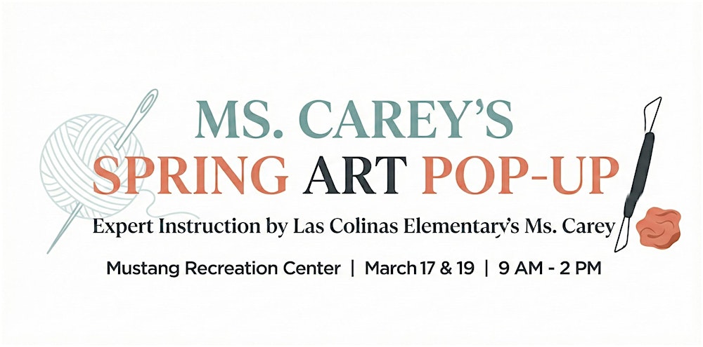 Ms. Carey's Spring Art Pop-Up