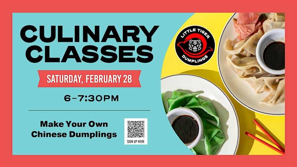 Culinary Class at UPSIDE: Make Your Own Chinese Dumpling Class