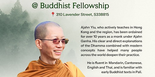 Half-day Meditation Workshop with Ajahn Yiu