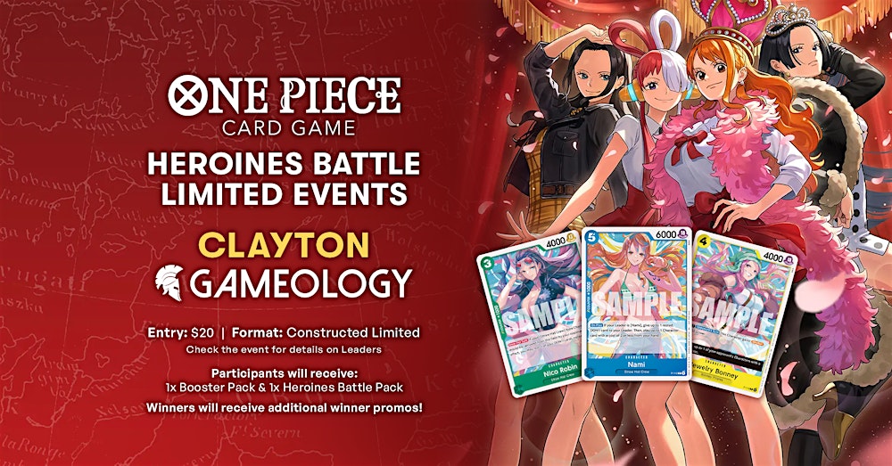 ONE PIECE - Heroines Battle Event - Gameology CLAYTON - 07/03/26
