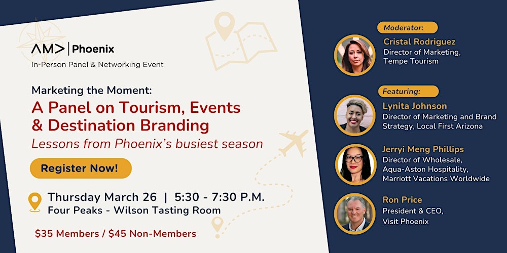 Marketing the Moment: A Panel on Tourism, Events & Destination Branding