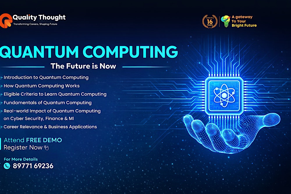 Quantum Computing Course FREE DEMO