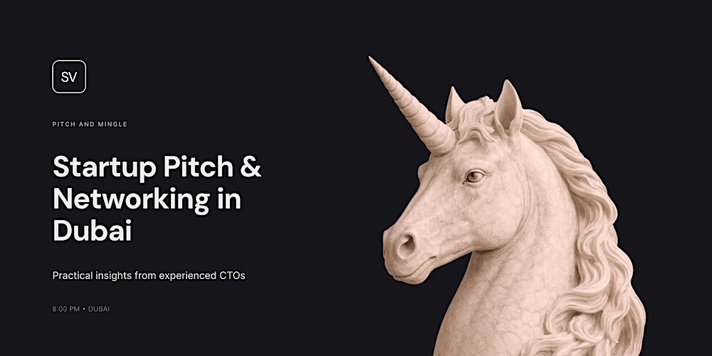 Startup Pitch & Networking in Dubai
