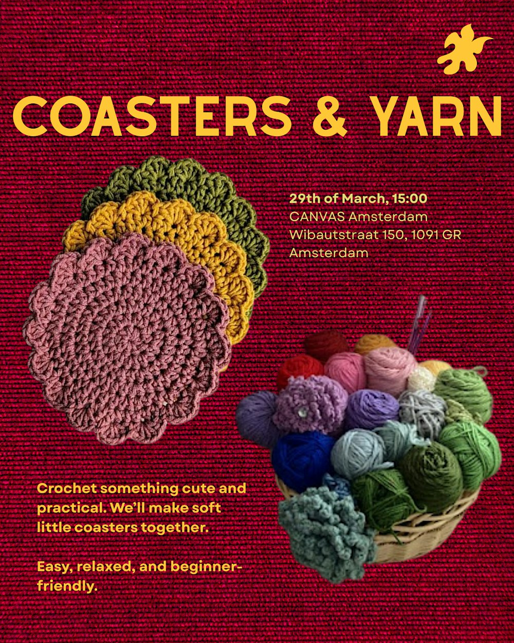 Coasters & Yarn