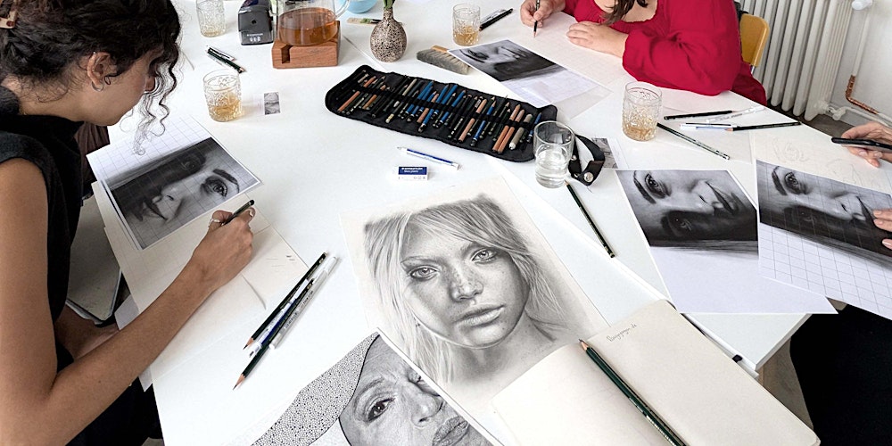Workshop in Realistic Portrait Drawing with Pencil | EN
