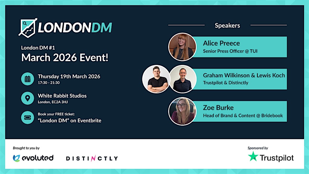 LondonDM #1 - Digital Marketing Event