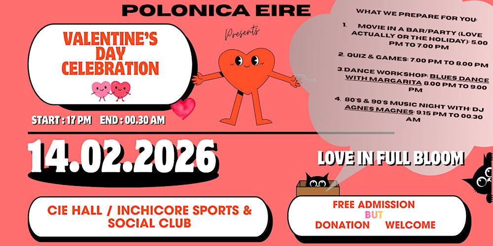 Valentine's Day Celebration / Walentynki z Polonica Eire