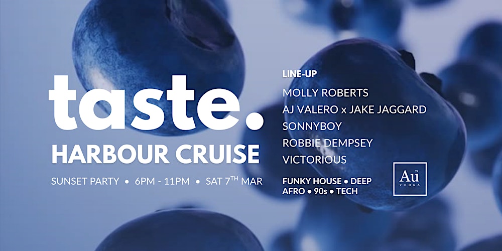 taste. x SEADECK // Harbour Cruise