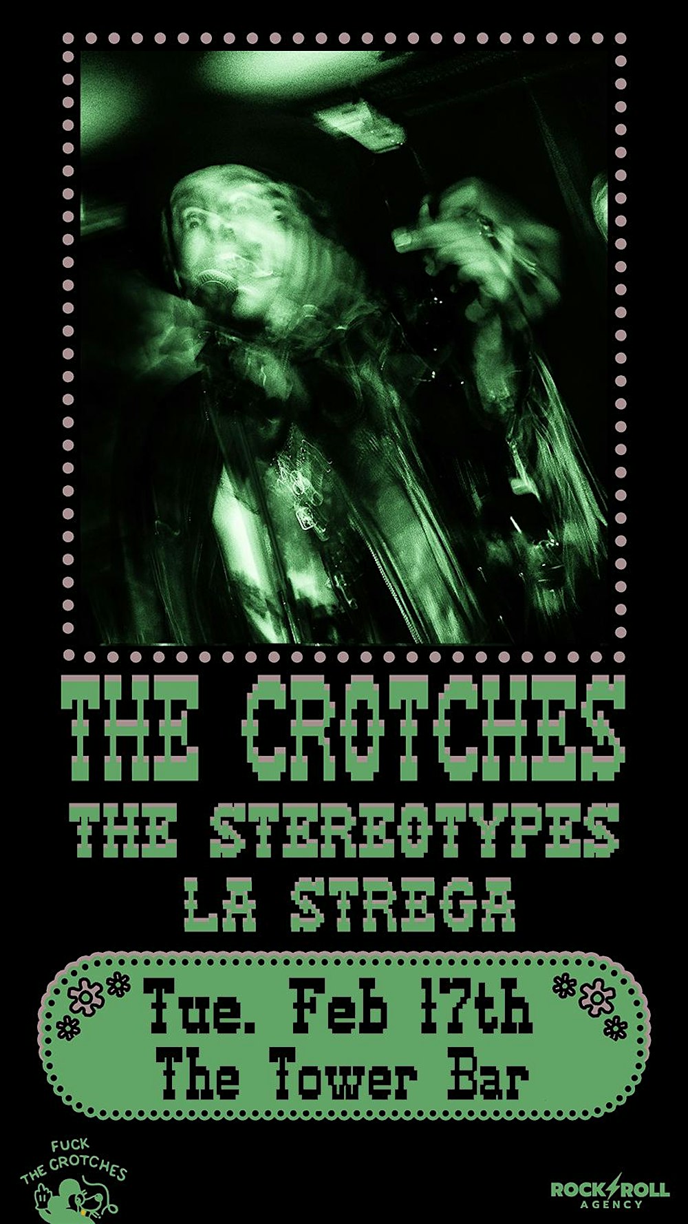 The Crotches, The Stereotypes, La Strega @ The Tower Bar