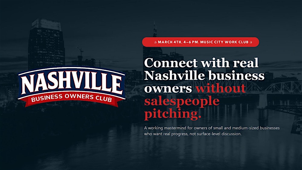 Nashville Business Owners Mastermind
