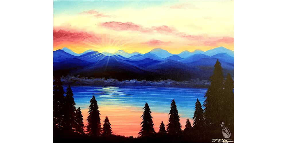 Sparkling Sunshine - Paint and Sip in San Antonio | Classpop!™