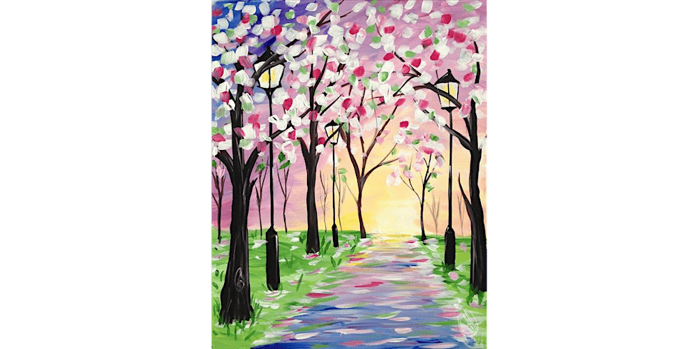 Stroll Through the Spring - Paint and Sip in San Antonio | Classpop!™