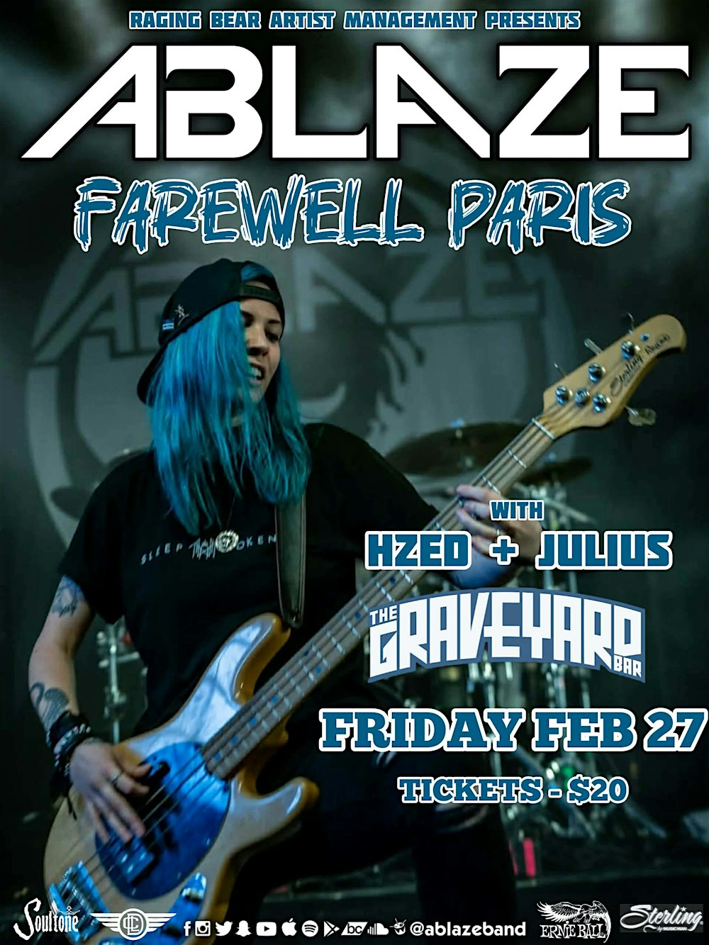 Ablaze Farewell Paris