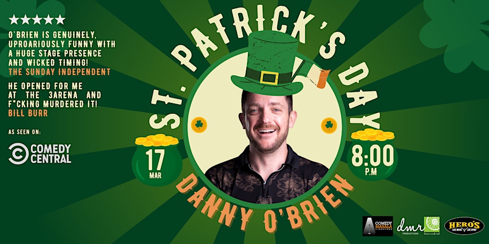 Danny O’Brien: St Patrick’s Comedy Night!