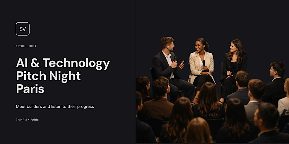 AI & Technology Pitch Night in Paris