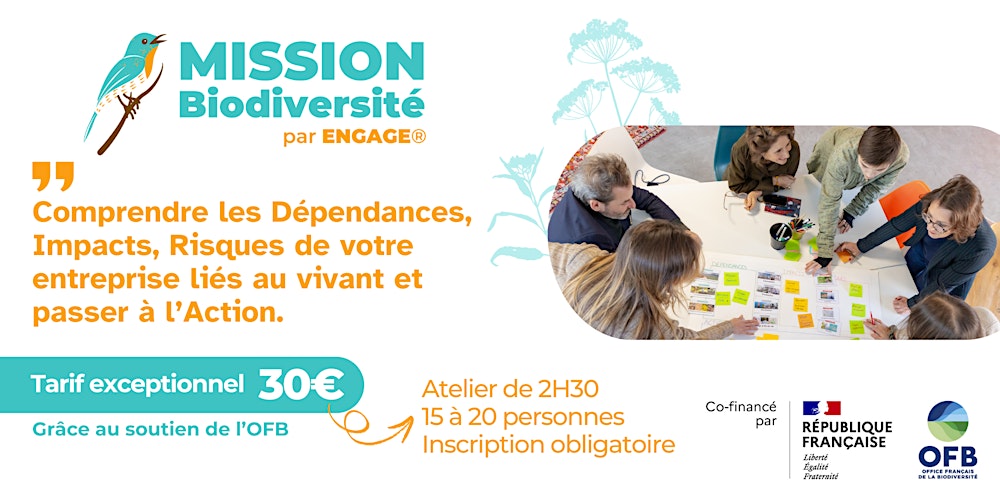 Atelier Mission Biodiversité - Auvergne-Rhône-Alpes - Annecy